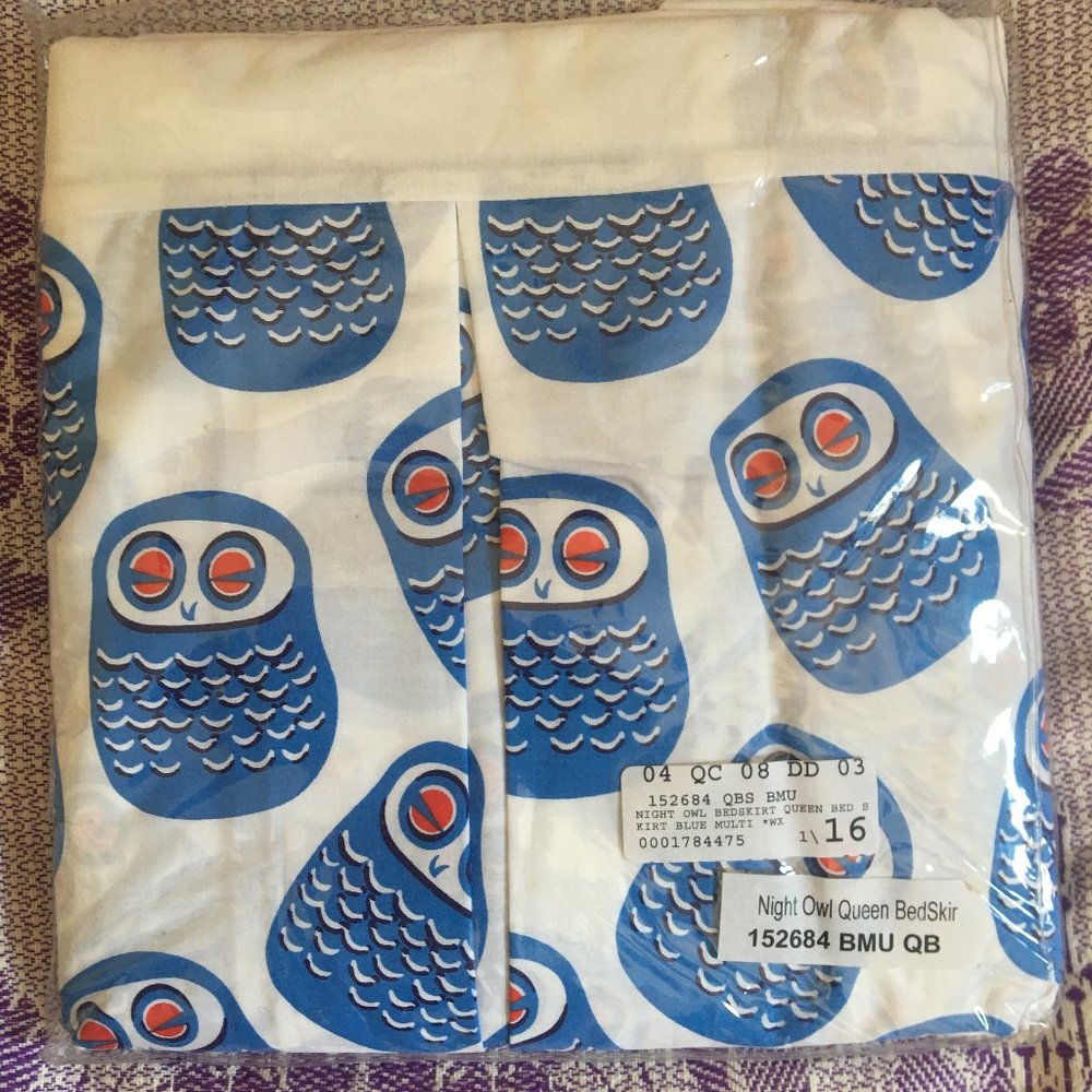 dELIA's Night Owl Queen Bedskirt